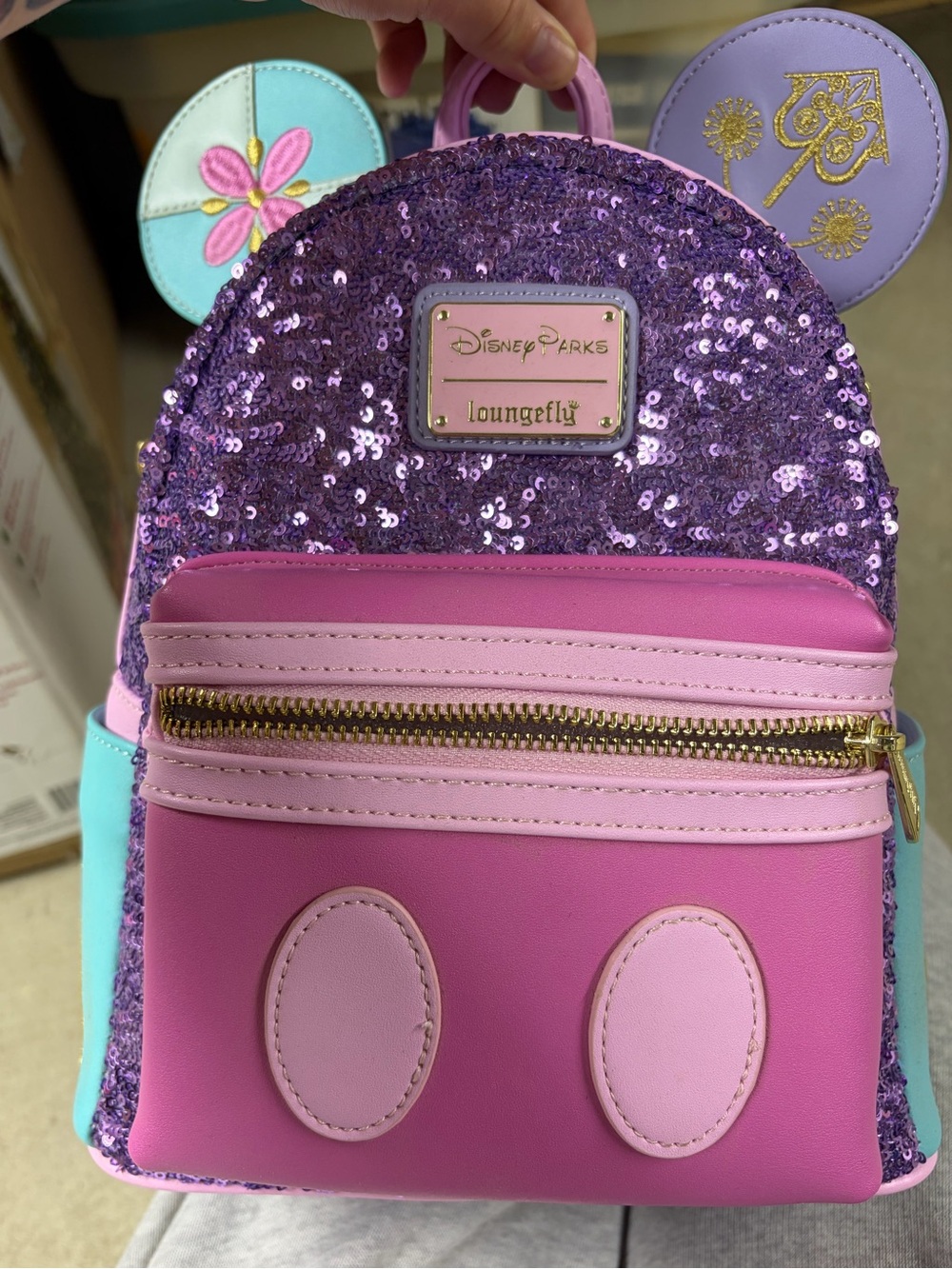 Loungefly it’s a small world disney backpack